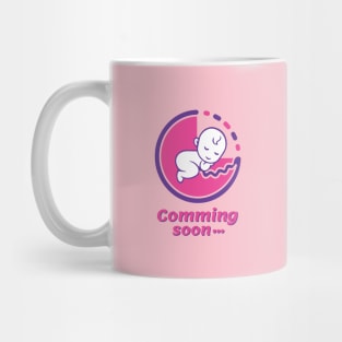 Baby coming soon Mug